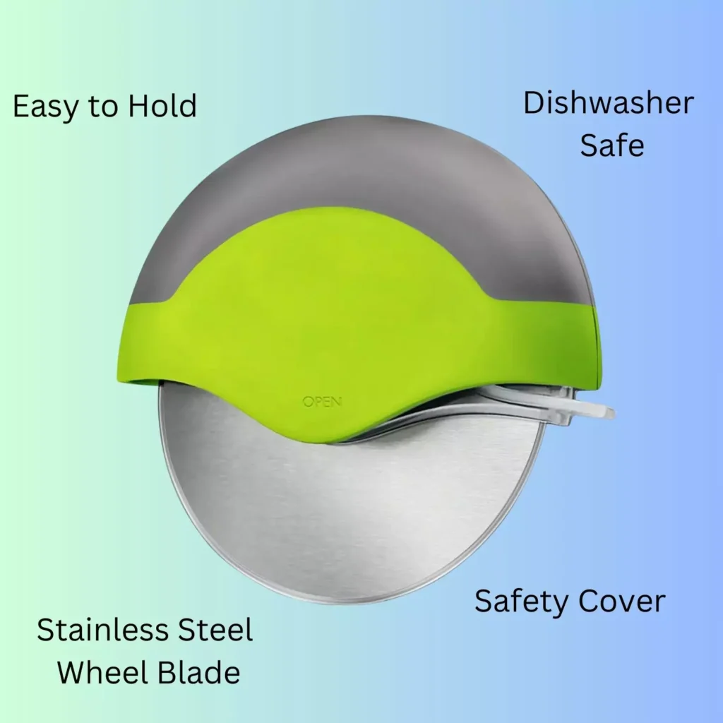 Cool Pizza Cutter with Cover 001